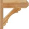 Ekena Millwork Olympic Rough Sawn Craftsman Outlooker, Western Red Cedar, 8"W x 22"D x 22"H OUT08X22X22OLY04RWR - alternate 2